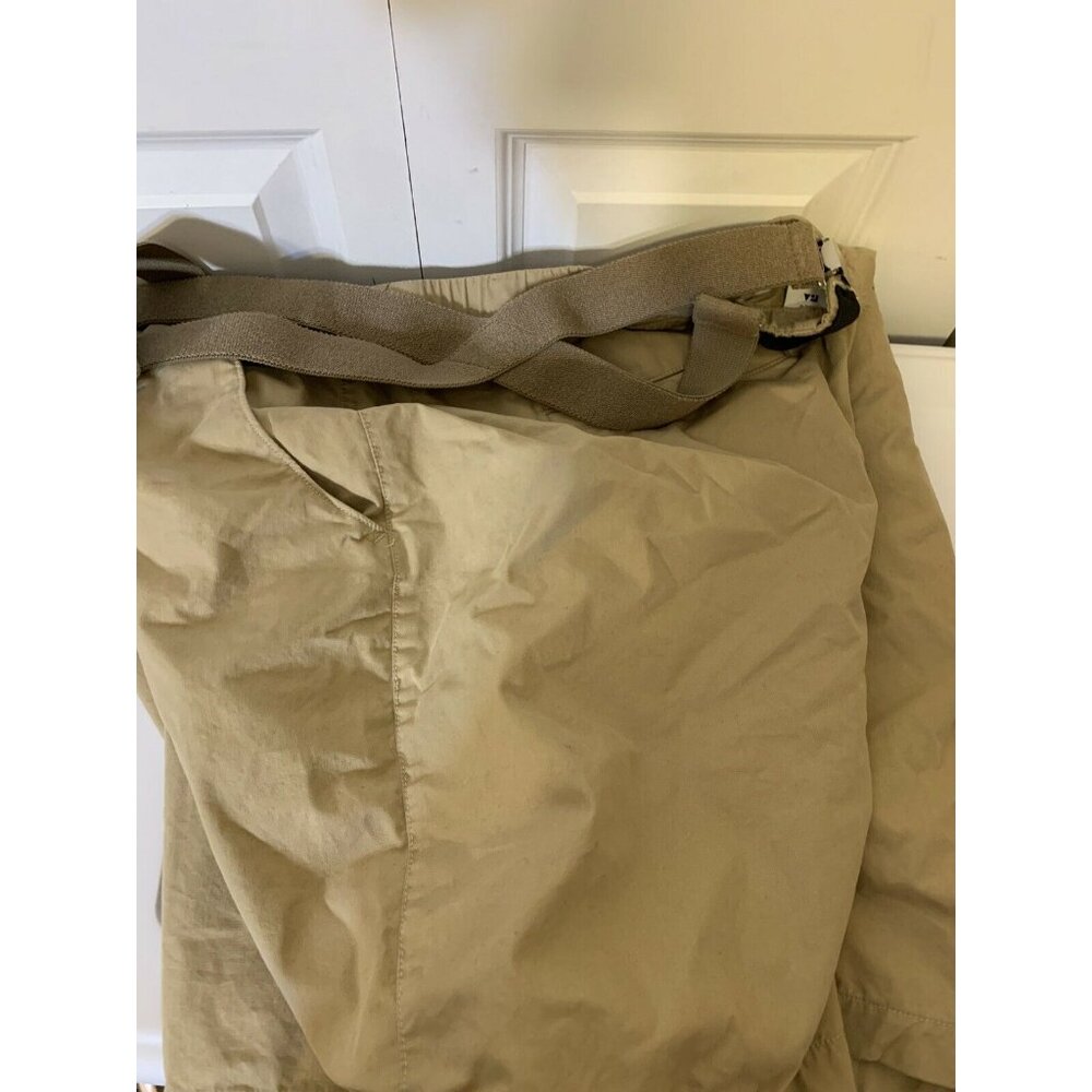 Free Assembly Men’s‎ Sz XXL Shorts Utility Suspenders Flat Front Khaki - Picture 7 of 7